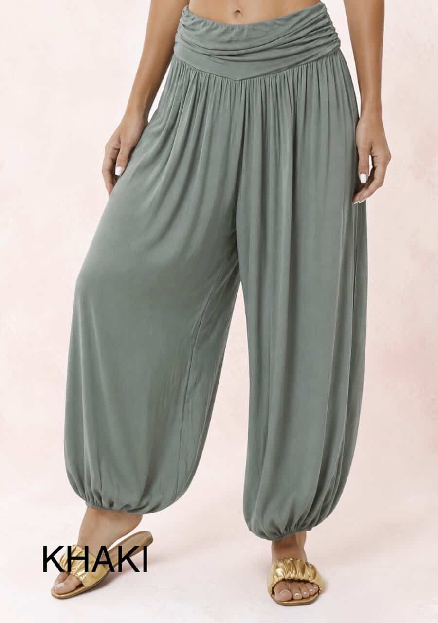 LILY Harem pant – one size 8 to 16 – 9 colours