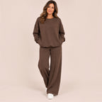 WREN soft touch Set with wide leg trouser – 6 colours
