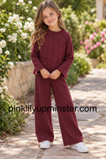 LILY GIRLS LEXIE SET - WINE