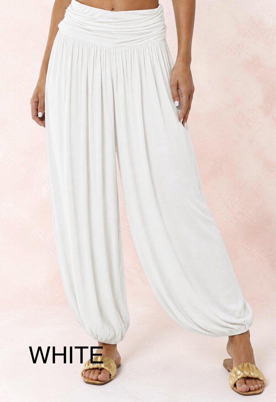 LILY Harem pant – one size 8 to 16 – 9 colours