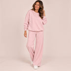 WREN soft touch Set with wide leg trouser – 6 colours