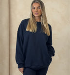 AMBER Crew neck Sweatshirt and Legging Set – Navy sizes 8 to 22