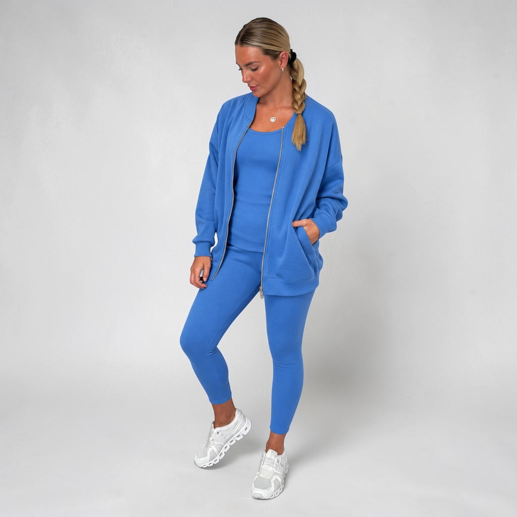 HENLEY 3 PIECE SET SIZES 8 TO 22 - BLUE