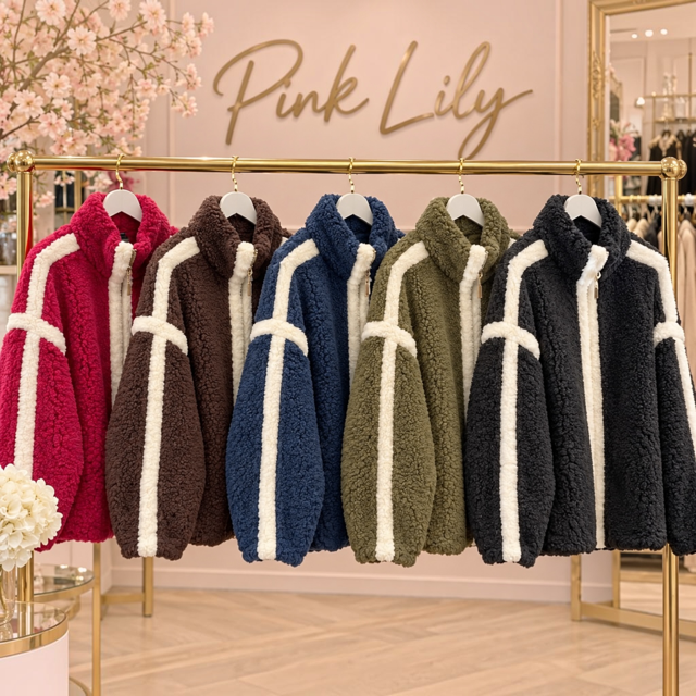 ANNA Teddy fleece Jacket