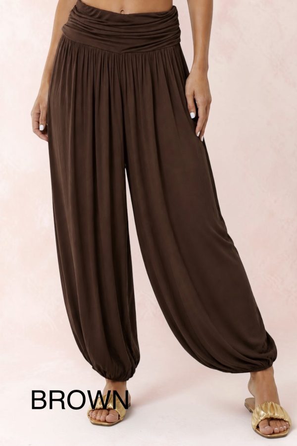 LILY Harem pant - one size 8 to 16 - 9 colours
