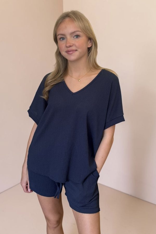Phoebe Short Set - NAVY